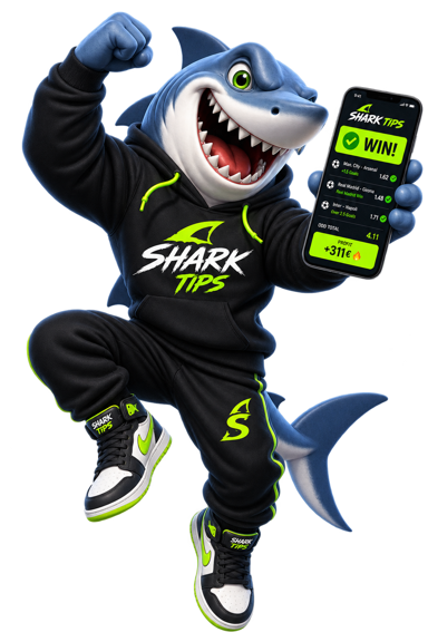 Mascote SHARK TIPS: A ganhar